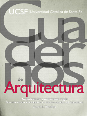 cover image of Arquitectura y urbanismo